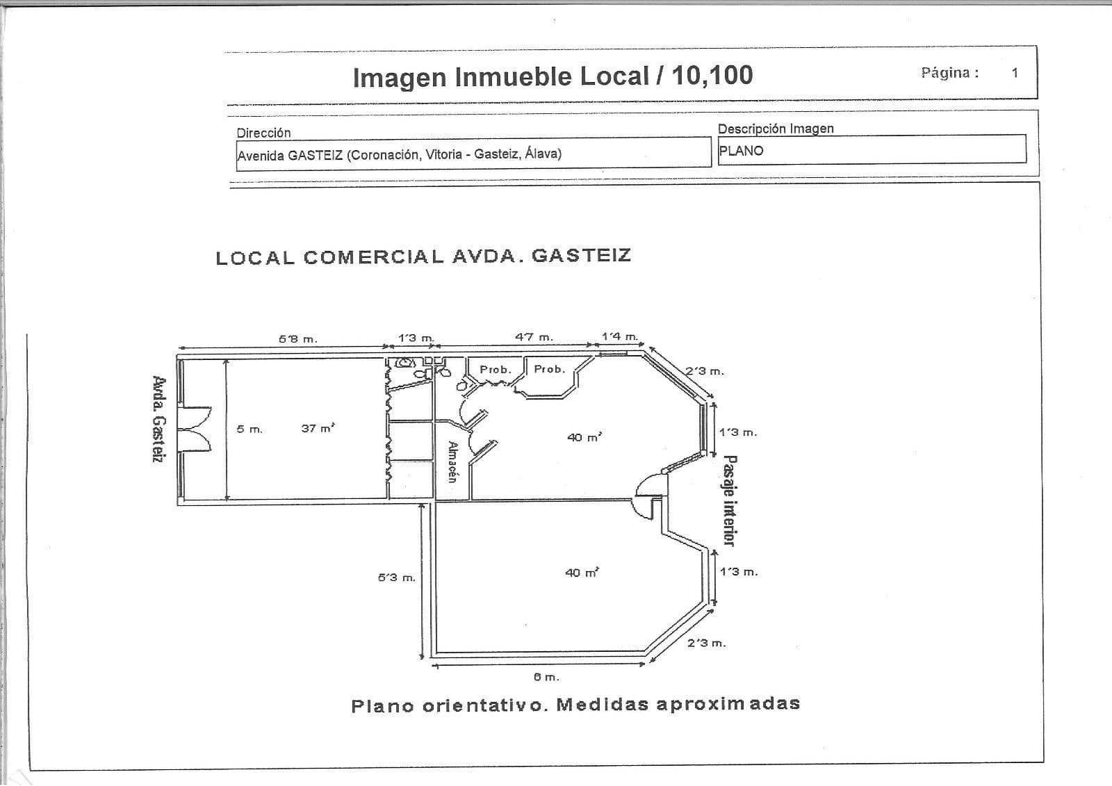 SE VENDE  Y SE ALQUILA LOCAL COMERCIAL EN AVENIDA GASTEIZ - imagen 20