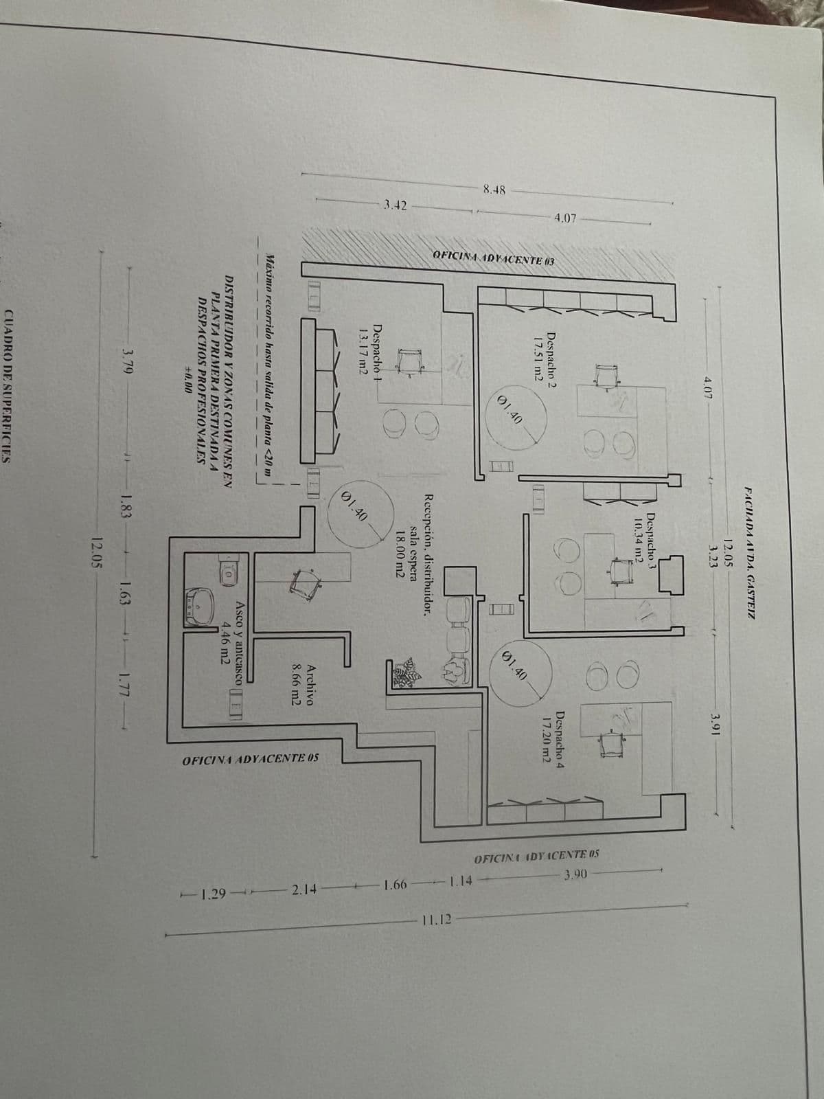 Se vende y se alquila oficina en Avenida Gasteiz. - imagen 15